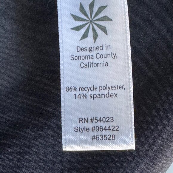 Athleta Womens Halter Dress 964422-00 Size 12 Black Stretchy Casual Summer - Picture 4 of 8